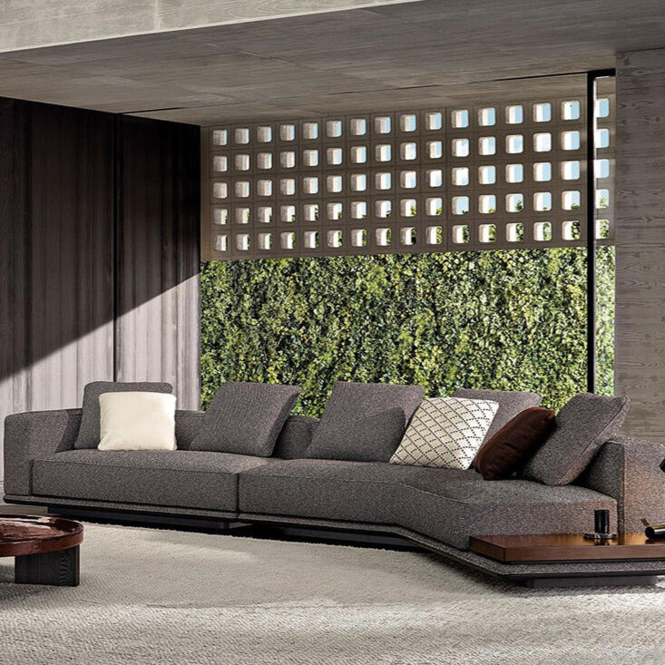 Italiensk minimalistisk villasoffgrupp