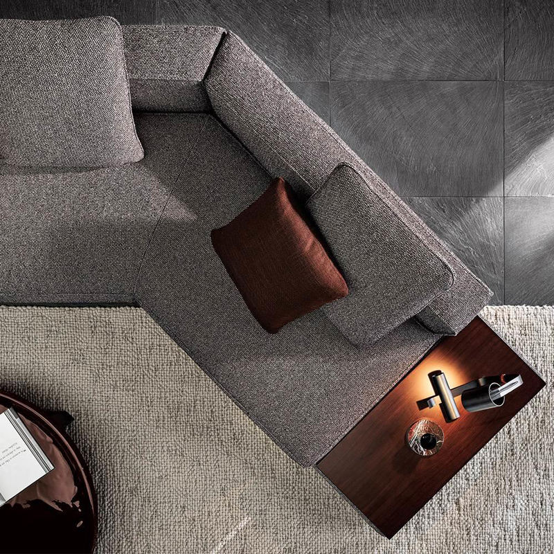 Italiensk minimalistisk villasoffgrupp