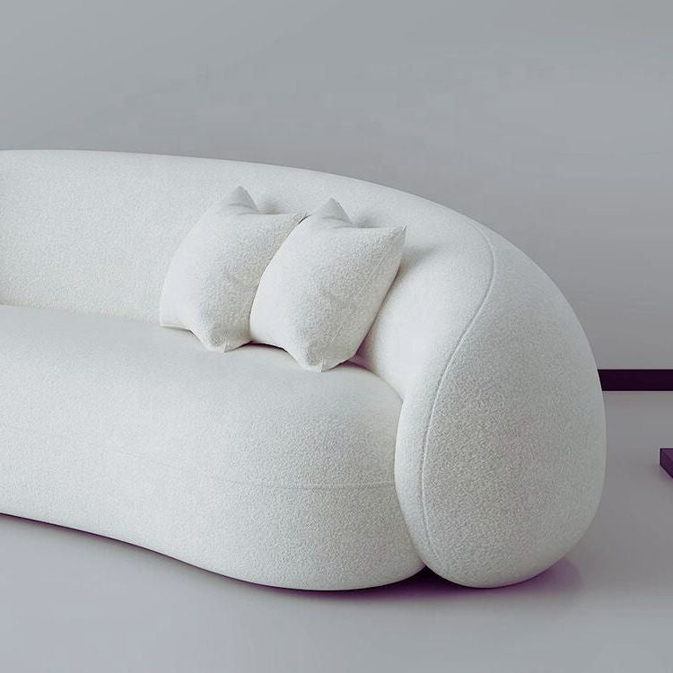 Nordic Modern Luxury White Sherpa